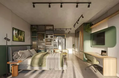 Kitnet / stúdio à venda na rua saldanha marinho, 254, centro, passo fundo, 29 m2 por r$ 433.738