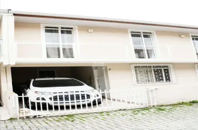 Casa em condomínio fechado com 3 quartos à venda na rua professor joão soares barcelos, 2115, hauer, curitiba, 100 m2 por r$ 510.000