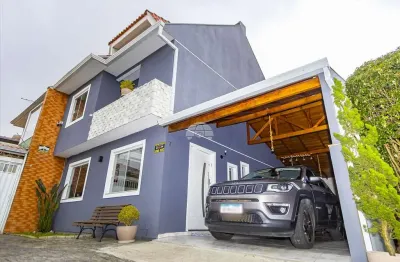 Casa em condomínio fechado com 3 quartos à venda na rua doutor arielly soares da silva, 128, boqueirão, curitiba, 118 m2 por r$ 720.000