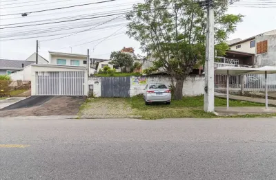 Terreno à venda na rua vereador oswaldo nascimento bittencourt, 138, xaxim, curitiba, 489 m2 por r$ 650.000