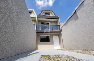 Casa com 3 quartos à venda na rua professor milton vianna, 30, sítio cercado, curitiba, 101 m2 por r$ 410.000