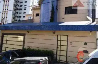 Sobrado residencial para venda e locação, anália franco, são paulo.