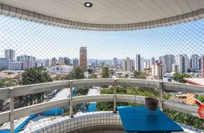 Apartamento com 114 m², 3 dormitórios suítes e 2 vagas no analia franco