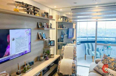 Apartamento com 67 m², 2 dormitórios sendo 1 suíte e 1 vaga no tatuapé