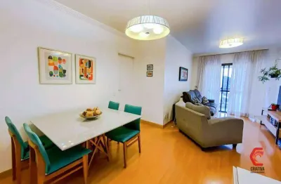 Apartamento com 87 m², 3 dormitórios sendo 1 suíte e 2 vagas no analia franco