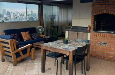 Cobertura com 3 dormitórios à venda, 140 m² por r$ 840.000 - vila carrão