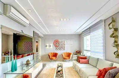 Apartamento com 3 dormitórios à venda, 157 m² - tatuapé - são paulo/sp