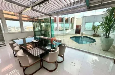 Cobertura com 4 dormitórios à venda, 516 m² - jardim anália franco - são paulo/sp