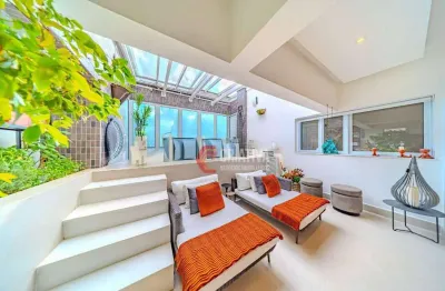 Cobertura com 3 dormitórios à venda, 203 m² por r$ 4.200.000 - anália franco - são paulo/sp