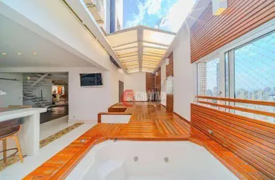 Cobertura com 4 dormitórios à venda, 212 m² - jardim anália franco - são paulo /sp