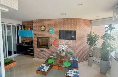 Apartamento com 4 dormitórios à venda, 200 m² por r$ 3.490.000,00 - jardim anália franco - são paulo/sp