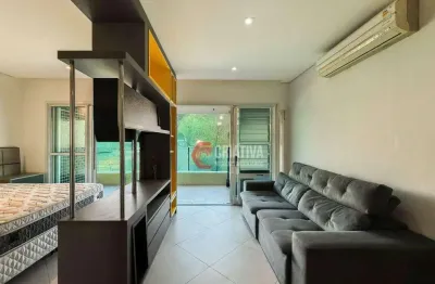 Apartamento com 1 dormitório à venda, 55 m²- frente ao shopping anália franco