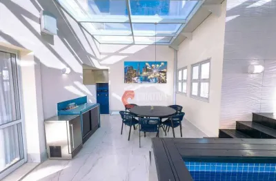 Cobertura com 3 dormitórios à venda, 240 m² por r$ 3.990.000,00 - tatuapé - são paulo/sp
