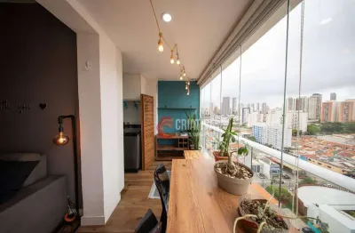 Apartamento com 1 dormitório à venda, 50 m² por r$ 659.000,00 - tatuapé - são paulo/sp