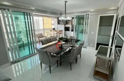 Apartamento 177 m2 totalmente mobiliado 3 dormitórios - jardim anália franco