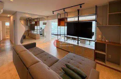 Apartamento com 3 dormitórios para alugar, 102 m² por r$ 9.900,00/mês - tatuapé - são paulo/sp