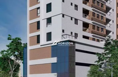 Breve lançamento apartamento garden com 2 dormitórios à venda, 71 m² por r$ 649.000 - marapé - santos/sp