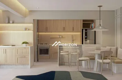 Apartamento com 1 dormitório à venda, 45 m² por r$ 425.000 - marapé - santos/sp
