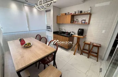 Apartamento com 3 dormitórios à venda, 81 m² por r$ 1.277.000 - boqueirão - santos/sp