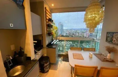 Apartamento com 2 dormitórios à venda, 80 m² por r$ 1.330.000 - ponta da praia - santos/sp