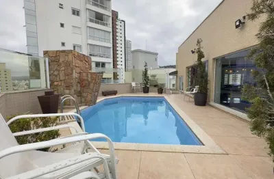 Cobertura duplex para locação em balneário camboriú, centro, 4 dormitórios, 4 suítes, 6 banheiros, 4 vagas