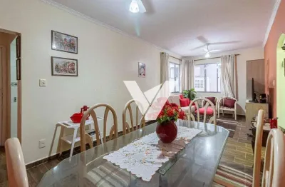 Apartamento com 2 dormitórios à venda, 85 m² por r$ 553.000,00 - boqueirão - santos/sp