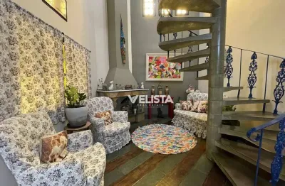 Sobrado com 5 dormitórios com piscina e churrasqueira à venda, 214 m² por r$ 590.000 - fazenda são josé - pedro de toledo/sp