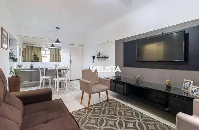 Apartamento com 1 dormitório à venda, 44 m² por r$ 380.000,00 - josé menino - santos/sp