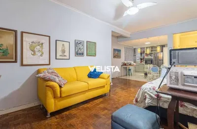 Apartamento com 2 dormitórios à venda, 127 m² por r$ 638.000,00 - gonzaga - santos/sp