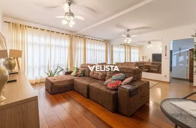 Apartamento com 3 dormitórios à venda, 133 m² por r$ 800.000,00 - gonzaga - santos/sp
