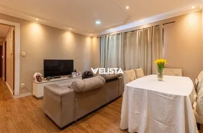 Apartamento com 2 dormitórios, 79 m² com garagem fechada por r$ 540.000 - campo grande - santos