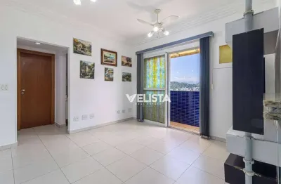 Apartamento com 1 dormitório à venda, 58 m² por r$ 499.000,00 - gonzaga - santos/sp
