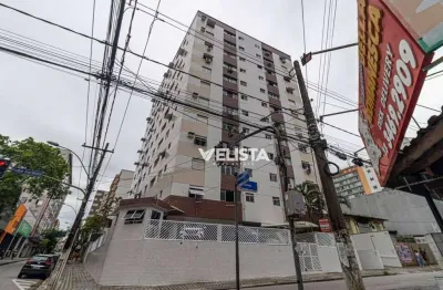 Apartamento com 1 dormitório à venda, 46 m² por r$ 250.000,00 - centro - são vicente/sp