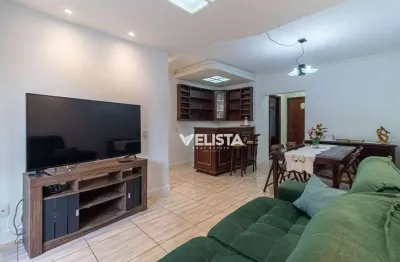 Apartamento com 2 dormitórios à venda, 98 m² por r$ 395.000,00 - itararé - são vicente/sp