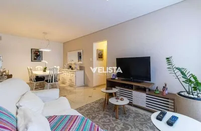 Apartamento com 3 dormitórios à venda, 106 m² por r$ 850.000 - pompéia - santos