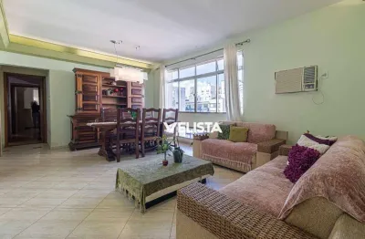 Apartamento com 3 dormitórios à venda, 165 m² por r$ 850.000 - gonzaga - santos