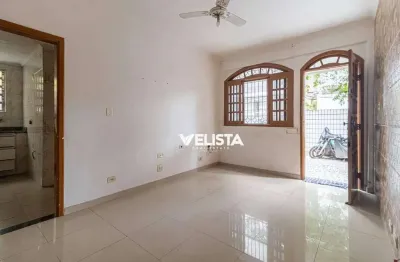 Apartamento duplex com 2 dormitórios à venda, 80 m² por r$ 372.000,00 - vila matias - santos/sp