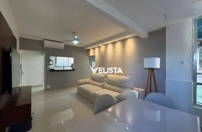 Apartamento com 1 dormitório à venda, 64 m² por r$ 285.000,00 - itararé - são vicente/sp