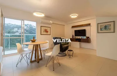 Apartamento com 2 dormitórios à venda, 88 m² por r$ 820.000 - josé menino - santos/sp