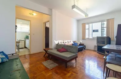 Apartamento com 1 dormitório à venda, 63 m² por r$ 290.000,00 - josé menino - santos/sp