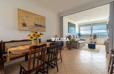 Apartamento com 1 dormitório à venda, 47 m² por r$ 279.000,00 - itararé - são vicente/sp