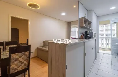 Apartamento com 1 dormitório à venda, 49 m² por r$ 377.000,00 - vila matias - santos/sp