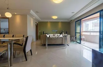 Apartamento com 4 suites, 3 vagas à venda, 180 m² por r$ 2.000.000 - gonzaga - santos