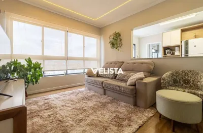 Apartamento com 2 dormitórios, suite e varanda à venda, 94 m² por r$ 830.000 - embaré - santos