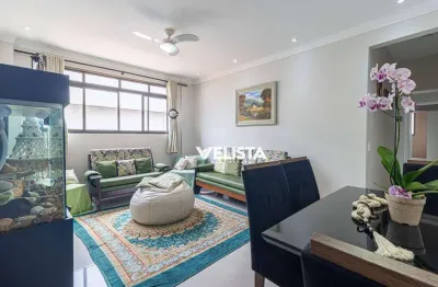 Apartamento com 3 dormitórios à venda, 104 m² por r$ 615.000,00 - campo grande - santos/sp