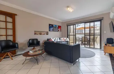 Cobertura com 4 dormitórios à venda, 258 m² por r$ 1.480.000 - boqueirão - santos