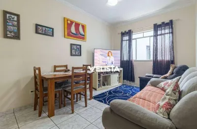 Apartamento com 2 dormitórios à venda, 66 m² por r$ 319.000,00 - encruzilhada - santos/sp