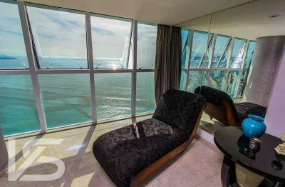 Cobertura duplex com 4 suítes, 702m², à venda no costão da barra em balneário camboriú