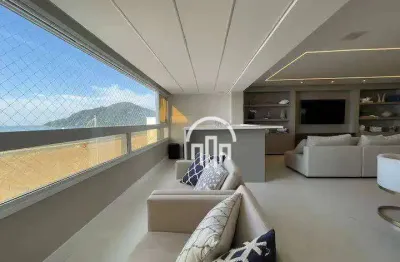 Apartamento com 4 dormitórios para alugar, 175 m² - barra sul - balneário camboriú/sc