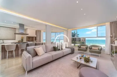 Apartamento com 4 dormitórios à venda, 203 m² por r$ 7.200.000,00 - praia dos amores - balneário camboriú/sc